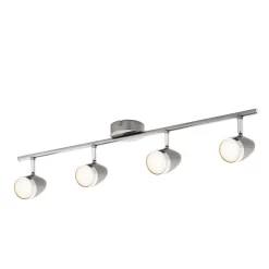 Vector 4 Bar LED Spotlight - Satin Nickel