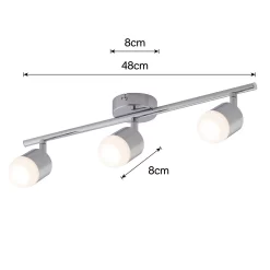 Pallas 3 Bar 4W LED Spotlight - Chrome 10 Pallas 3 Bar 4W LED Spotlight - Chrome -Lighting Promotion Store 12810235 2004843073762379
