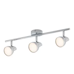 Apollo 3 Lamp LED Spotlight Bar - Chrome