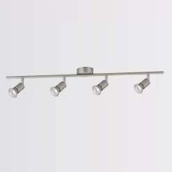 Rochdale 4 Lamp Spotlight Bar - Brushed Stainless Steel -Lighting Promotion Store 12813665 1104843086075591