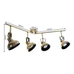 Ditavon 4x 35W Spotlight - Antique Brass -Lighting Promotion Store 12813801 2074967163190074