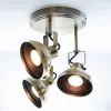 Ditavon 3x 35W Spotlight - Antique Brass