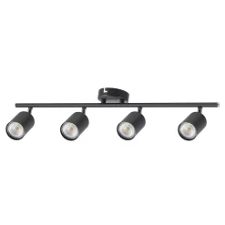 Travis 4 Light Spotlight Bar - Black