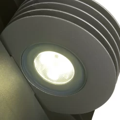 Lutec Split LED Up & Down Outdoor Wall Light - Anthracite -Lighting Promotion Store 12819091 1674952691603195