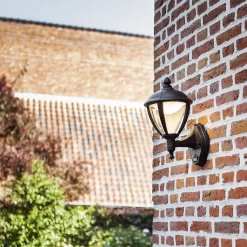 Lutec Unite LED PIR Outdoor Wall Light - Black -Lighting Promotion Store 12819194 2504952877430275