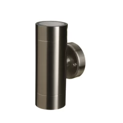 Lutec Rado Up & Down Outdoor Wall Light - Stainless Steel -Lighting Promotion Store 12819217 1044832982486882