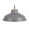 Retro Metal Easy Fit Pendant Light Shade - Grey 1 Retro Metal Easy Fit Pendant Light Shade - Grey -Lighting Promotion Store 12819599 5794831916652279