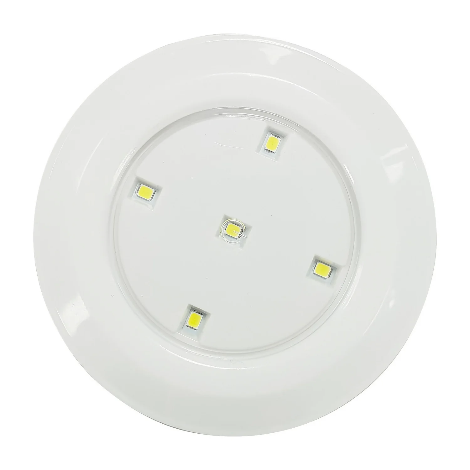 Arlec 2 Pack Round LED Push Lights 4 Arlec 2 Pack Round LED Push Lights - Image 2