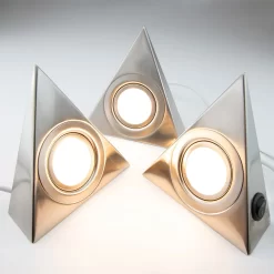 Arlec 3 Pack LED Triangle Cabinet Lights -Lighting Promotion Store 12825180 5535007594706266
