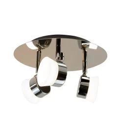 Paisley LED Bathroom Round Plate Spotlight - 3 X 4.5W -Lighting Promotion Store 12826177 7004958071622001