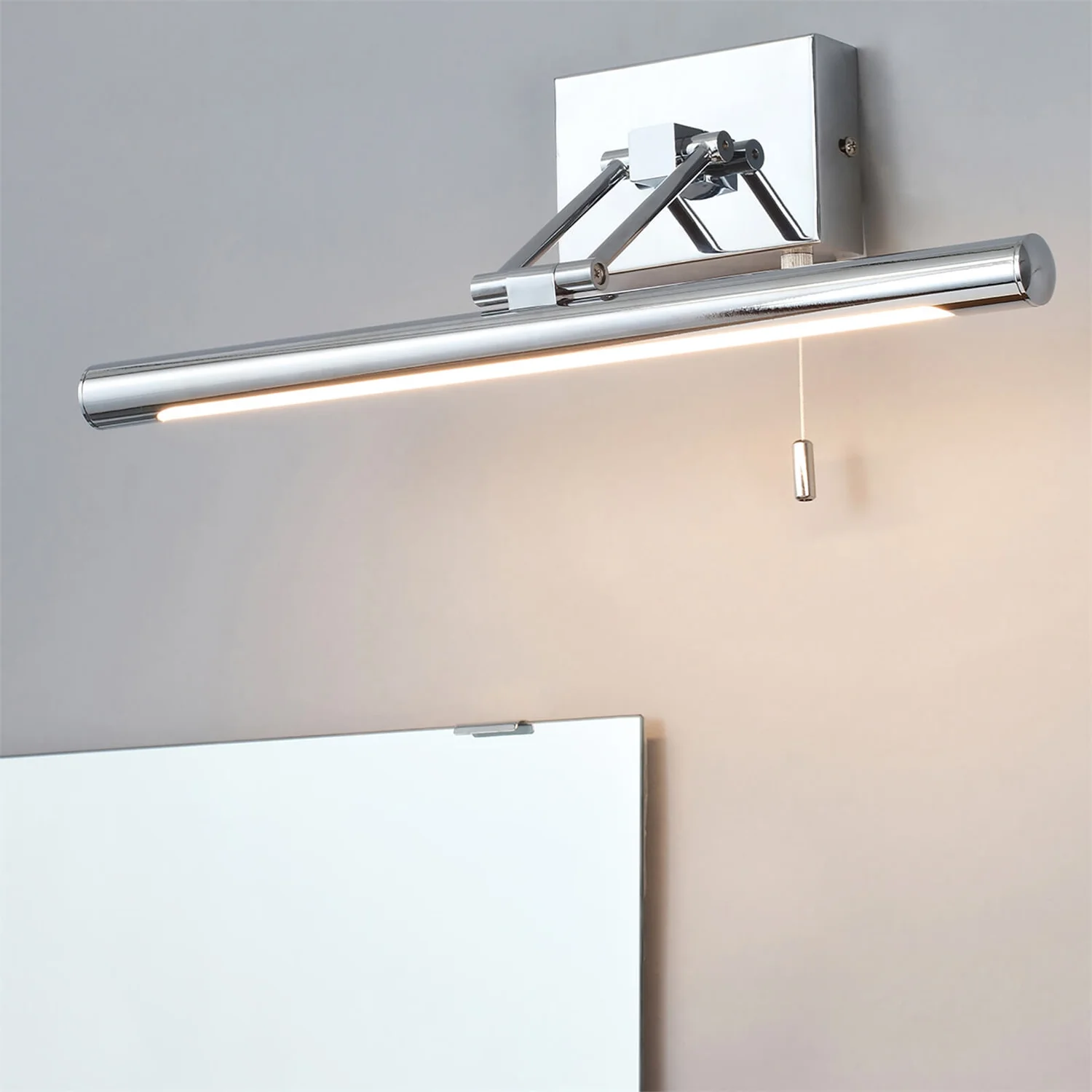 IP20 Picture Light - Chrome 3 IP20 Picture Light - Chrome