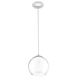 Eglo Bolsano 1 Light Pendant Light - Chrome