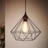 Eglo Tarbes Large Pendant Light - Black -Lighting Promotion Store 12836708 1784941821152833