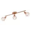 Eglo Zapata Triple Spotlight - Copper -Lighting Promotion Store 12836886 1014843502933049