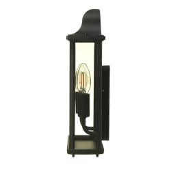 Lutec Holly Outdoor Wall Lantern - Black -Lighting Promotion Store 12840506 7084833193348359