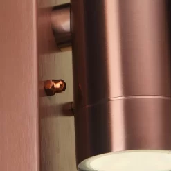 Lutec Rado Up & Down Outdoor Wall Light With PIR Motion Sensor - Copper -Lighting Promotion Store 12840519 1704952691628995