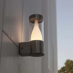 Lutec Virgo LED Stainless Steel Outdoor Wall Light -Lighting Promotion Store 12840630 8164952643207489