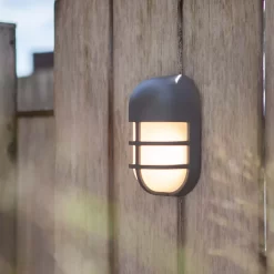 Lutec Bullo Outdoor Bulkhead Light - Anthracite -Lighting Promotion Store 12840632 2134952694885864