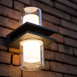 Lutec Tango LED Up & Down Outdoor Wall Light - Anthracite -Lighting Promotion Store 12840635 6994952683019088