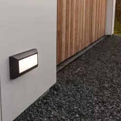 Lutec Helena LED Surface Mounted Outdoor Brick Light - Anthracite -Lighting Promotion Store 12840735 1954952694886542