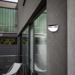 Lutec Bubble Solar LED Outdoor Wall Light With PIR Motion Sensor -Lighting Promotion Store 12840752 2834952869585191