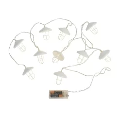 None White Lantern Battery String Lights -Lighting Promotion Store 12842426 1684924142937393