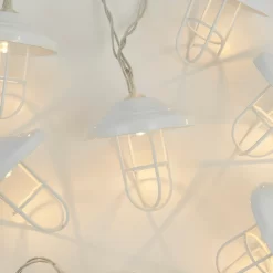 None White Lantern Battery String Lights -Lighting Promotion Store 12842426 5474924143184134