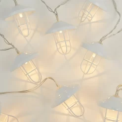 None White Lantern Battery String Lights -Lighting Promotion Store 12842426 9444924143140178