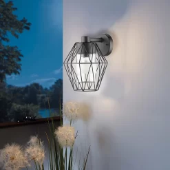EGLO Canove Caged Exterior Wall Light