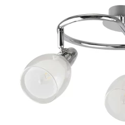 Eliza 3 Lamp Spotlight Plate - Chrome 10 Eliza 3 Lamp Spotlight Plate - Chrome -Lighting Promotion Store 12882217 4334843518160908