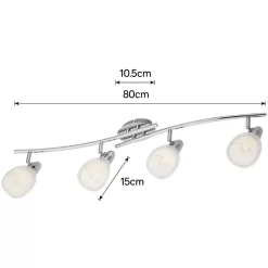 Eliza 4 Lamp Spotlight Bar - Chrome 11 Eliza 4 Lamp Spotlight Bar - Chrome -Lighting Promotion Store 12882220 1024843518360663