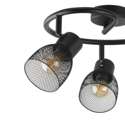 Emily 3 Lamp Spotlight Ring - Black -Lighting Promotion Store 12882228 1254843519889163