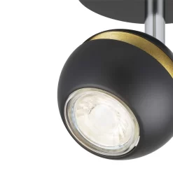 Austin Single Lamp Spotlight - Black & Gold -Lighting Promotion Store 12882229 7014843520125848