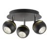 Austin 3 Lamp Spotlight Plate - Black & Gold -Lighting Promotion Store 12882230 1204843520168529