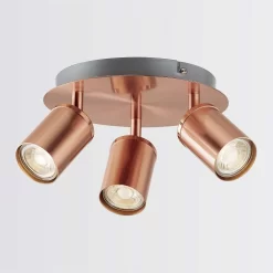 Rose 3 Lamp Spotlight Plate - Rose Gold -Lighting Promotion Store 12882234 1104843521134985