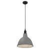 Country Living Farmhouse Dome Pendant Light - Grey - 25cm -Lighting Promotion Store 12882885 4264860936468804
