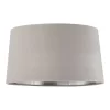 House Beautiful Samet Velvet Drum Shade - Grey - 45cm -Lighting Promotion Store 12882892 1584861119773691