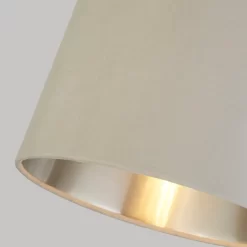 House Beautiful Samet Velvet Drum Shade - Grey - 30cm -Lighting Promotion Store 12882900 1904861162040757