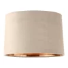 House Beautiful Samet Velvet Drum Shade - Champagne - 30cm -Lighting Promotion Store 12882901 7864861161817566