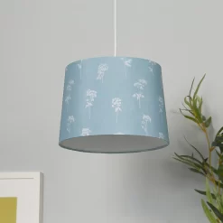 Country Living Annabelle Patterned Cotton Drum Lamp Shade - 25cm -Lighting Promotion Store 12882915 1135042036942964