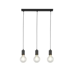 Jay 3 Light Ceiling Fitting - Charcoal -Lighting Promotion Store 12908187 2124936635512535
