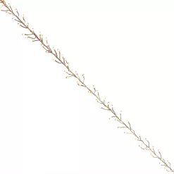 240 Large LED Rose Gold Copper Wire Garland Christmas Lights - Warm White