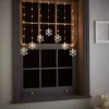 Snowflake LED Pinwire Christmas Window Curtain Light -Lighting Promotion Store 12945703 1574884276908547