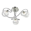 Lola 3 Light Semi Flush Ceiling Light Fitting