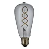 TCP Decorative Lightbulb Soft Filament ST64 Cage ES 4W/23W Cage Cool Smoked 1 Pack