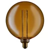 TCP Decorative Lightbulb LED Large Globe ES 3W/8W Warm Amber 1 Pack