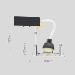 Gu10 Single Fixed Downlight - Brushed Nickel -Lighting Promotion Store 13031813 1924860685009974