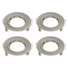 GU10 Fixed Downlight 4 Pack - Brushed Nickel -Lighting Promotion Store 13031815 1384857399643635
