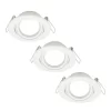 3 Pack Adjustable Downlights - White Finish -Lighting Promotion Store 13031816 6784857399681831