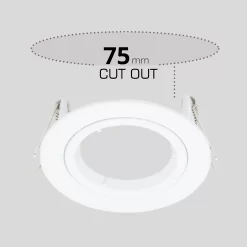 GU10 Fixed Downlight 4 Pack - White Finish -Lighting Promotion Store 13031817 1194860685384932